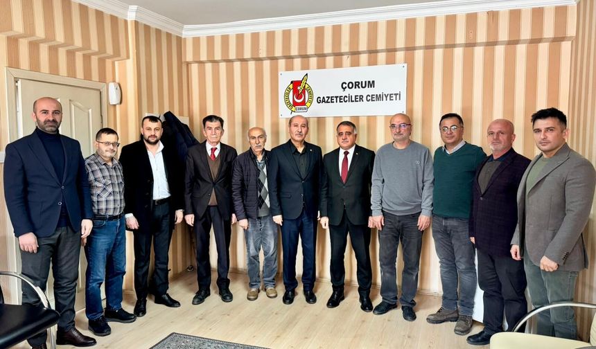 Alar’dan Gazeteciler  Cemiyeti’ne ziyaret