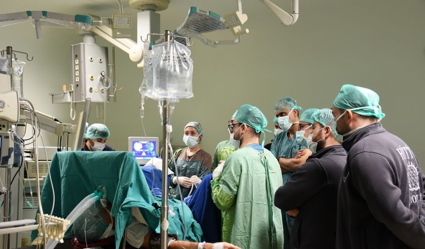 Çorum'da ilk kez lazerle prostat ameliyatı yapıldı