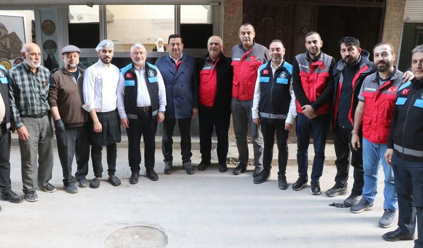 Çorum'dan Suriye'ye  gönül köprüsü