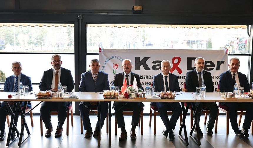 Vali Çalgan kanser hastalarıyla bir araya geldi: “Moral desteği hayati önem taşıyor”