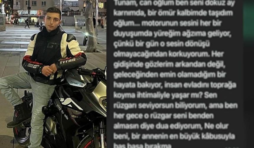 17 yaşındaki Tuna hayatını kaybetti, annesinin sözleri yürek burktu