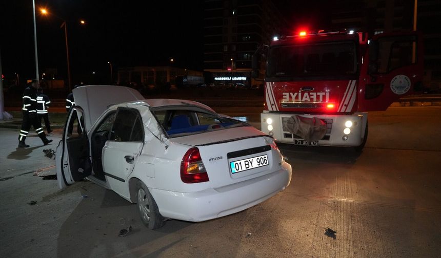 Çorum yolunda  kaza: 1 yaralı