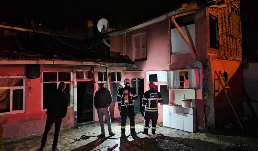 Kale'de korkutan yangın