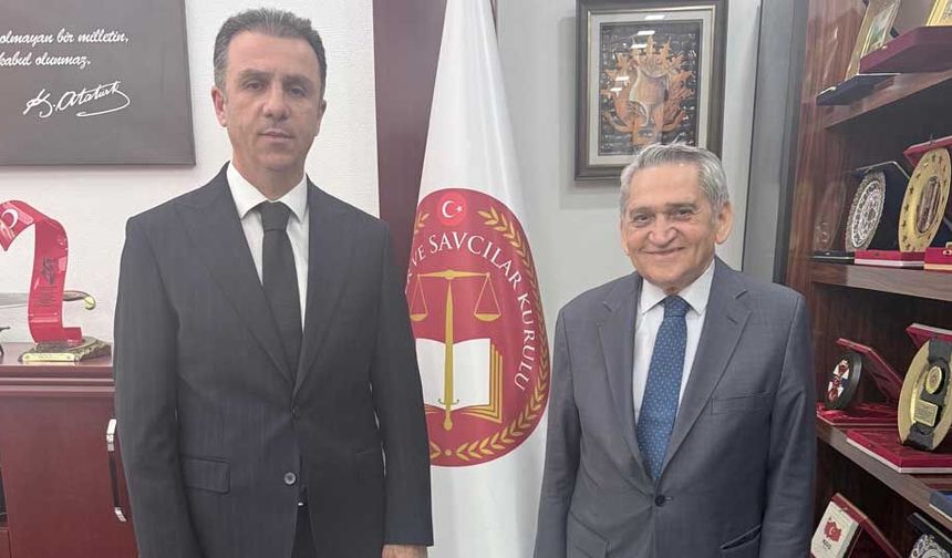 Yolyapar’dan Başsavcı Ahmet Bektaş’a ziyaret