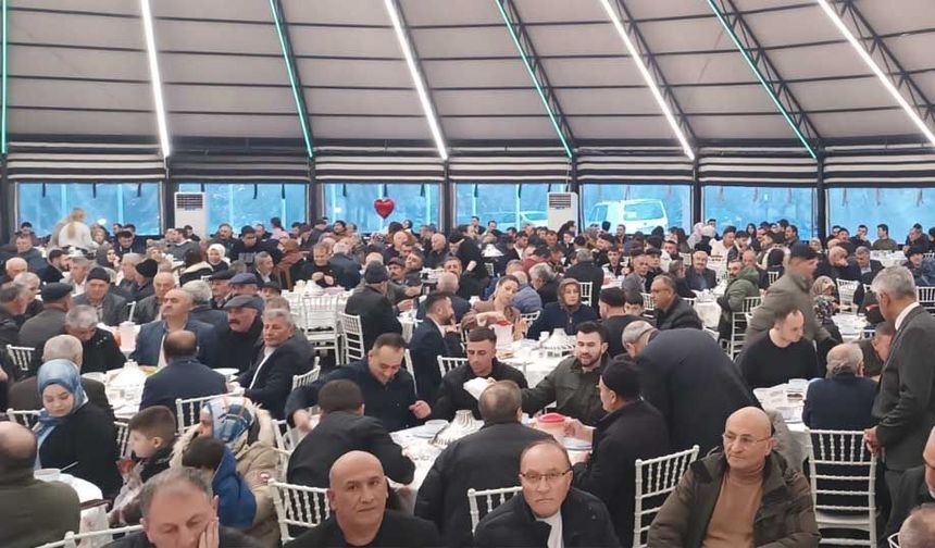 İskilip'te "vefa ve  gönül sofrası" iftarı