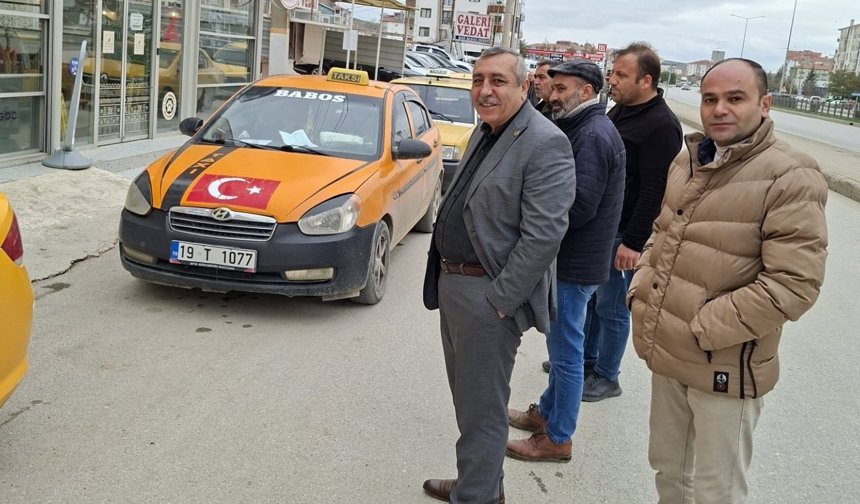 Sungurlu’da taksi  ücretleri zamlandı