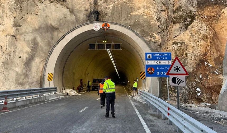 Tarih netleşti: Kırkdilim Tünelleri açılıyor!