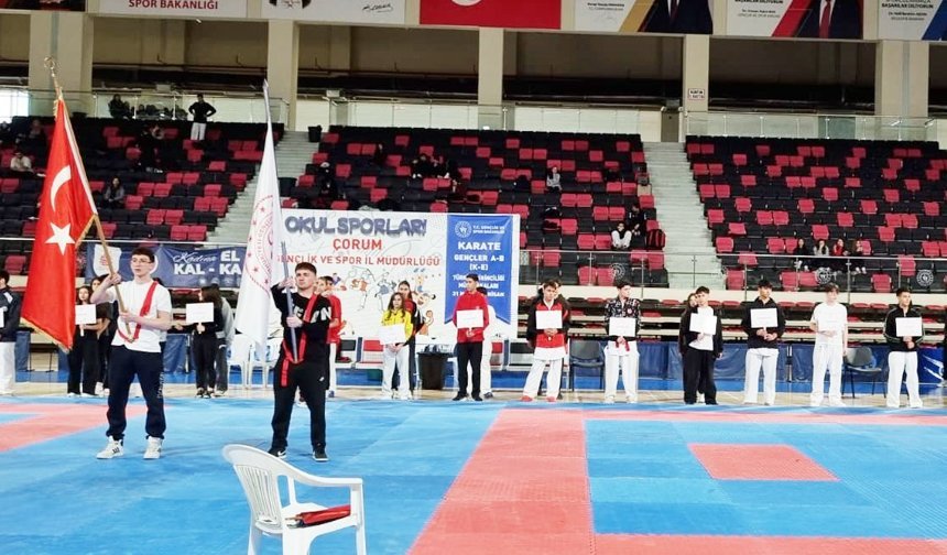 Karatenin kalbi Çorum’da atıyor