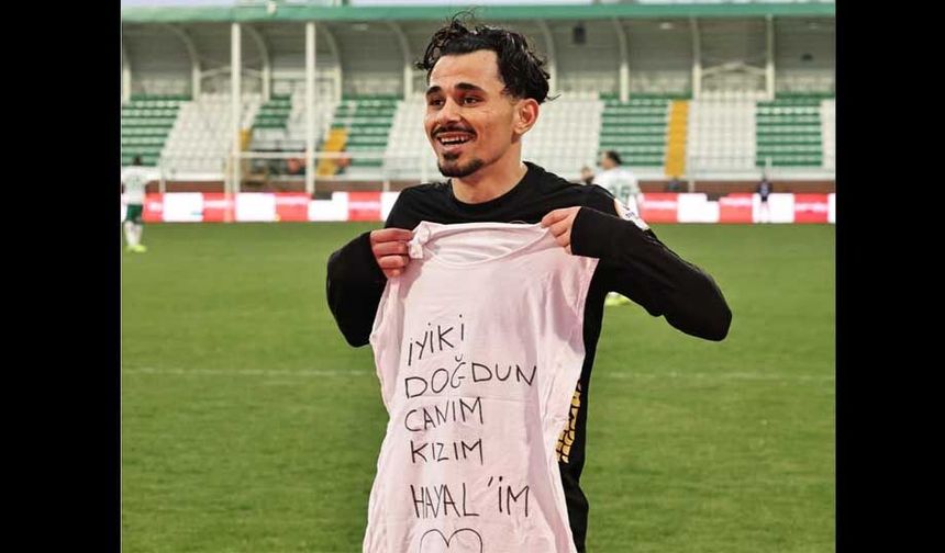 Serdar Gürler’den duygusal gol sevinci: Kızına armağan etti