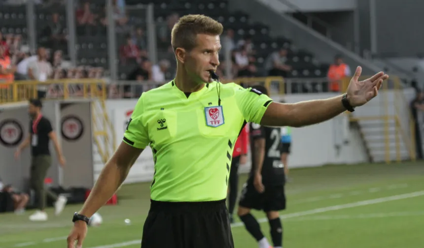 Gaziantep FK-Çorum FK maçının hakemi belli oldu