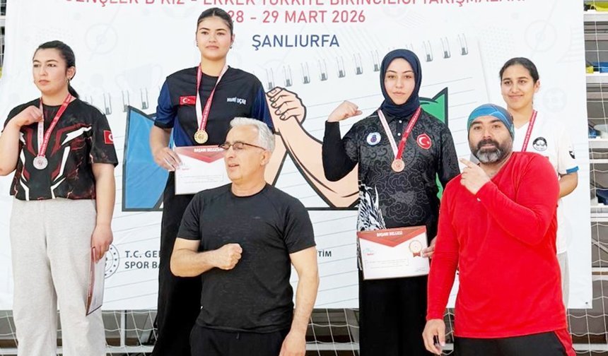 Hayriye Naz Tilci Türkiye üçüncüsü