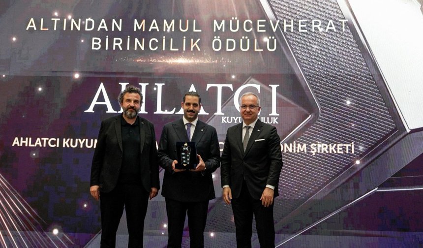 Mücevher ihracatının şampiyonu yine Ahlatcı