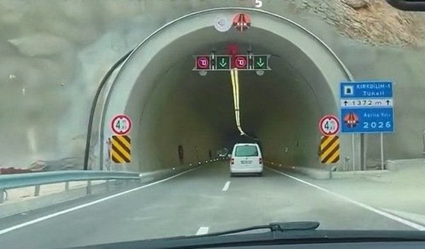 Çorum'da Kırkdilim Tünelleri trafiğe açıldı