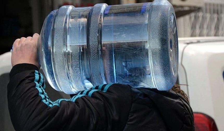 Damacana suya yüzde 40 zam geldi