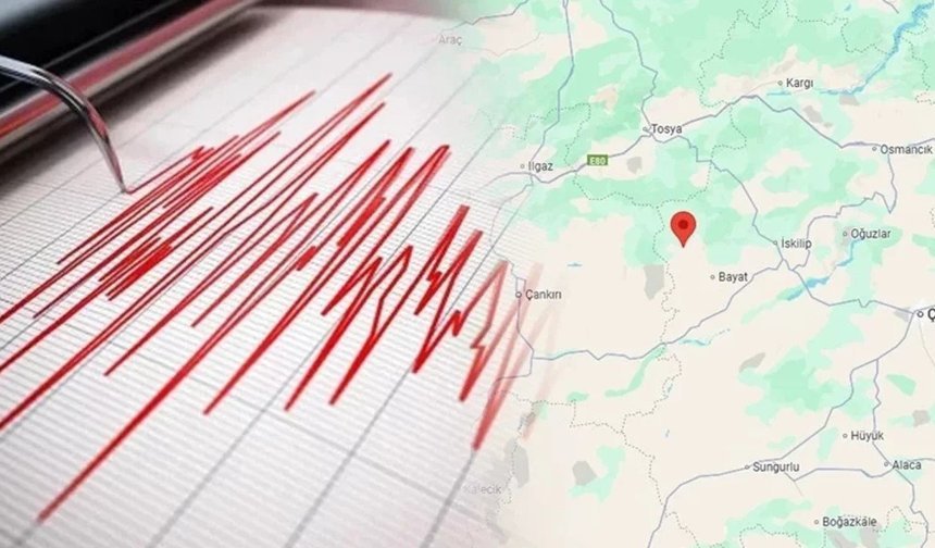 Son dakika... Çorum'da deprem