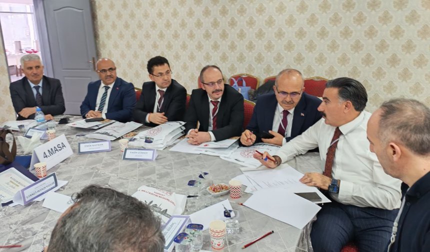 Milli eğitimde kriz  yönetimi görüşüldü