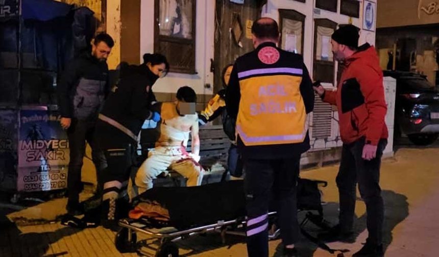 Özdoğanlar Kavşağı'nda bıçaklı kavga: 2 yaralı