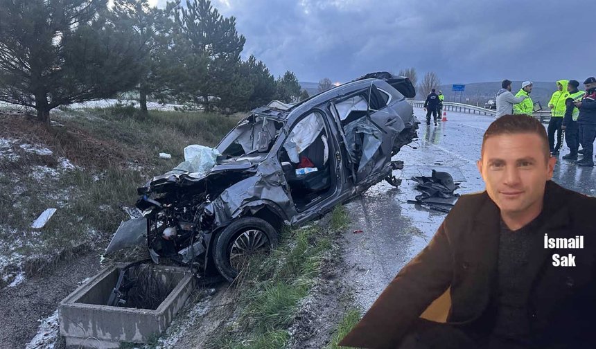 Çorum'da kaza zinciri: 1 ölü, 3 yaralı