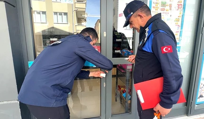 Çorum'da o markete kapatma cezası