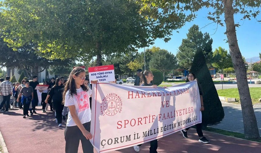 Çorum'da Dünya Sağlık Günü yürüyüşü yapılacak