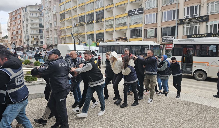 Çorum merkezli 5 ilde dolandırıcılık operasyonu: 21 tutuklama