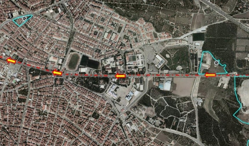 Gazi Caddesi bu saatlerde trafiğe kapanacak!