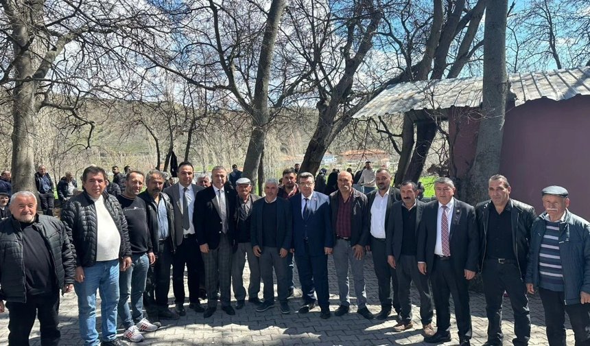 Vatandaşlar yağmur duasına çıktılar