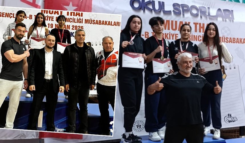 Çorumlu öğrencilerden 3 madalya birden