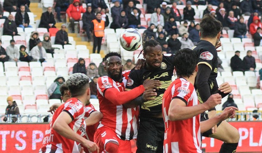 Sivasspor’la Çorum’da ilk kez