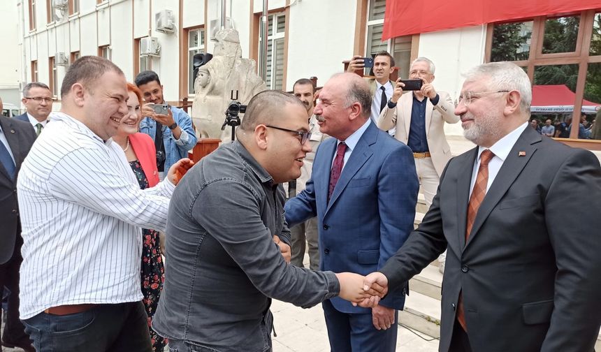 Çorum'da bayramlaşmada gündem şampiyonluk
