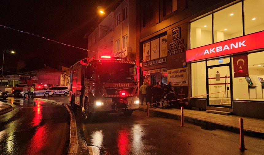 Çorum’da iş yerinde çıkan yangın söndürüldü