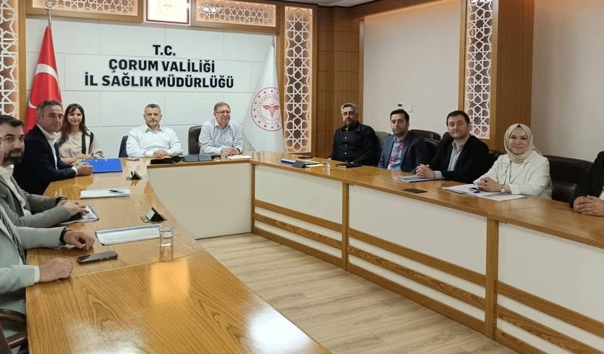 Erol Olçok’ta sağlık  hizmetleri görüşüldü