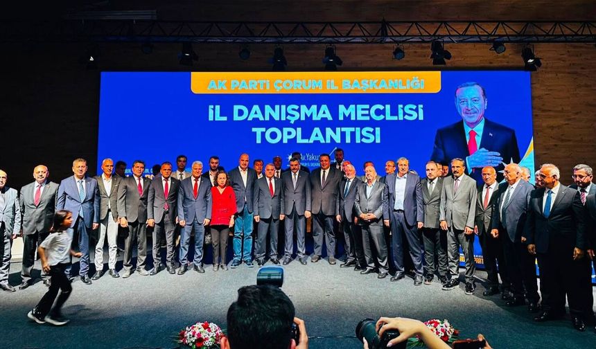 AK Parti İl Danışma Meclisi’nde  Bakan Mustafa Çiftçi coşkusu
