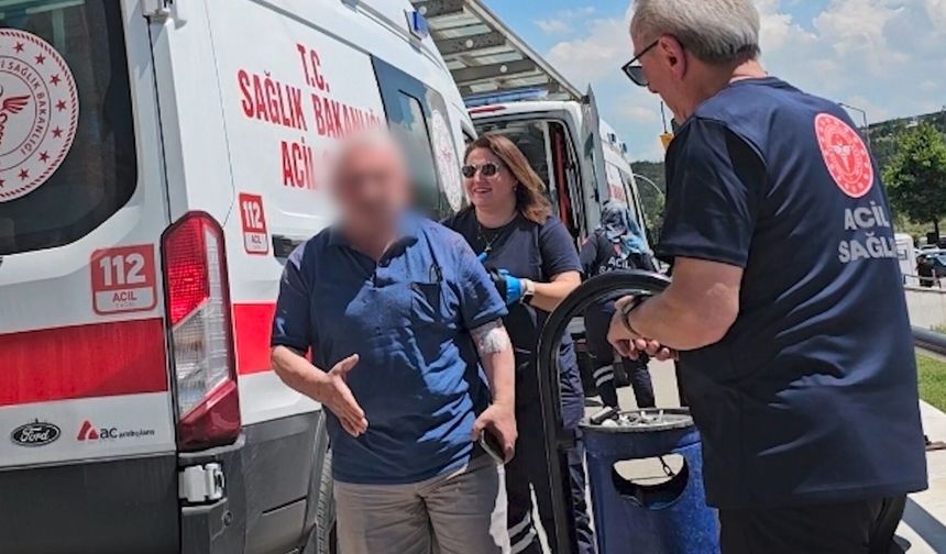 Çorum'da ağabeyi imam kardeşini darp etti