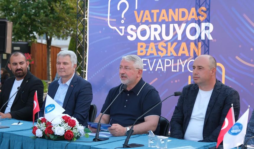 “17 mahallemize eşit hizmet  anlayışıyla çalışıyoruz”