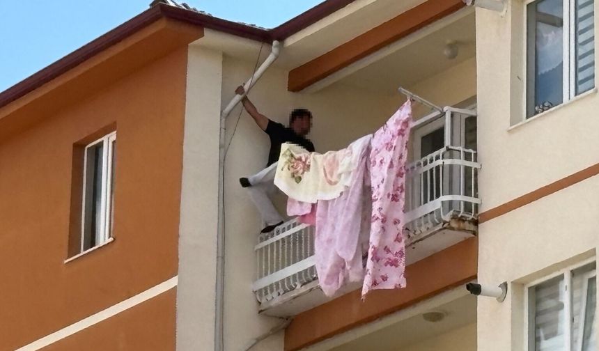 Polisin hızlı müdahalesi kurtardı