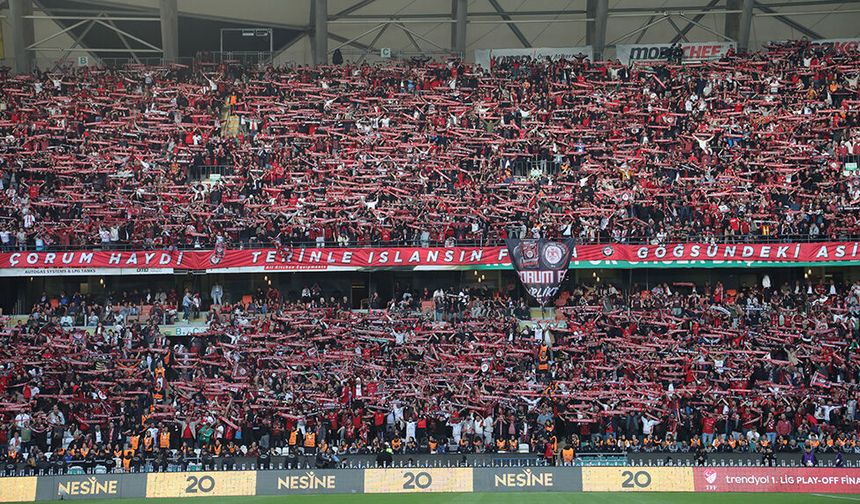 Çorum FK’ya ve taraftarlara ceza!