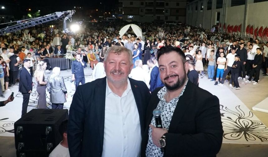 HÜSEYİN KAĞIT Osmancık’ta güreş  ağasının düğününde