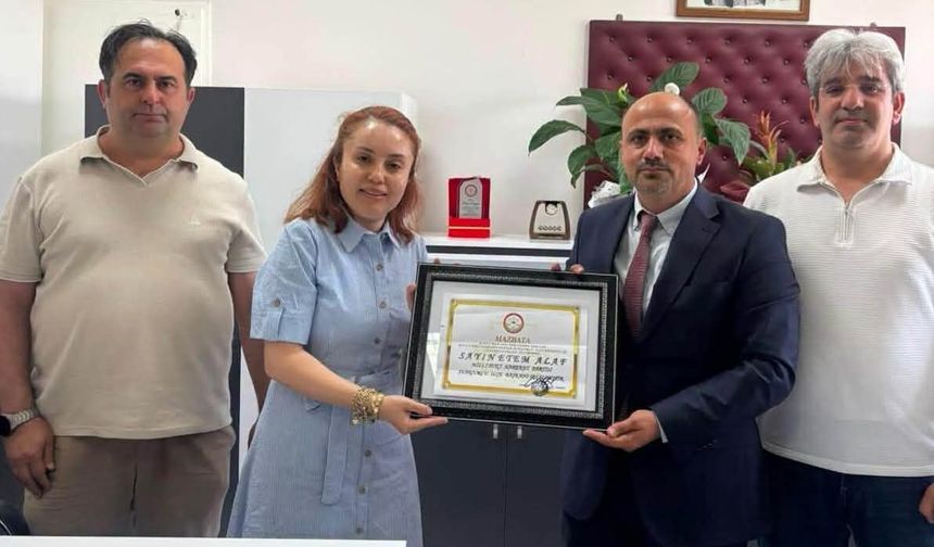 Etem Alaf mazbata aldı