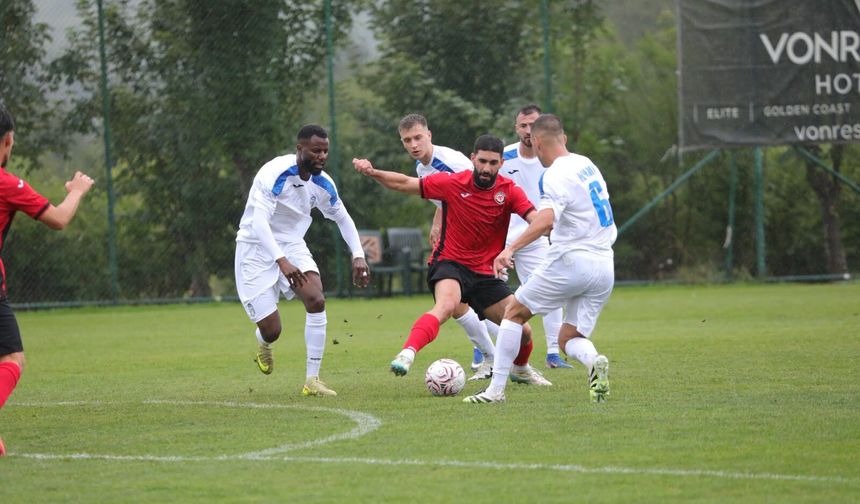 Arca Çorum FK, Tirana ile yenişemedi: 0-0