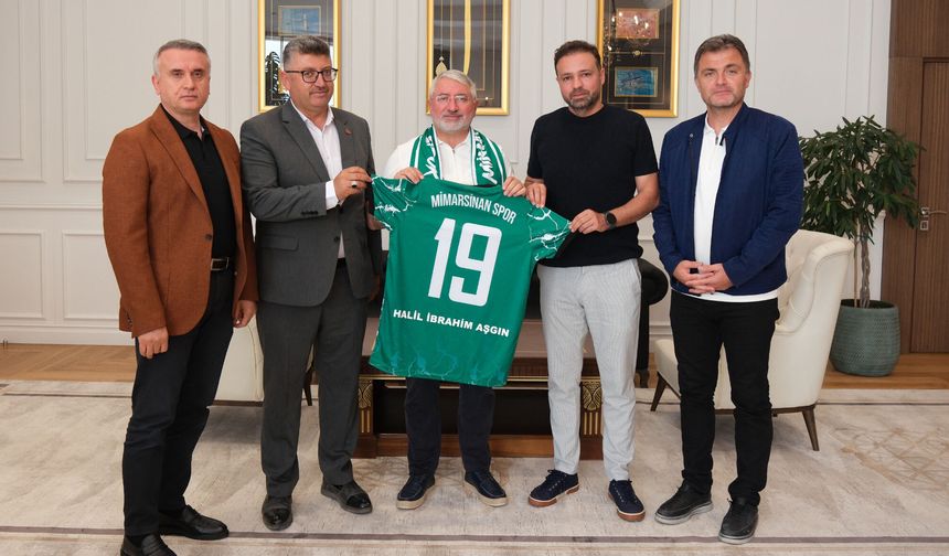 Başkan Aşgın’dan Mimar Sinanspor’a sponsorluk desteği