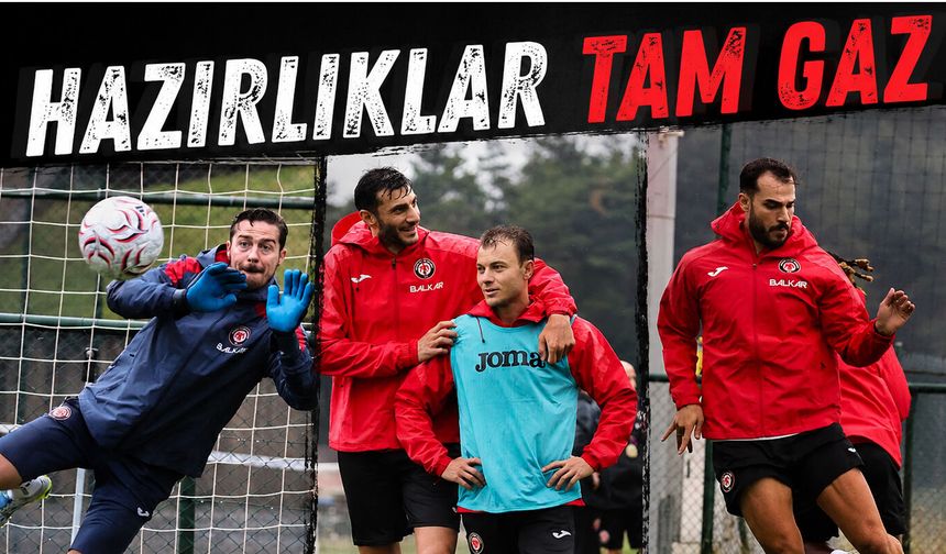 Hazırlıklar tam gaz