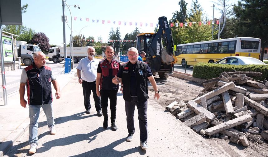 Başkan tarih verdi! Gazi Caddesi’nde çalışmalar ne zaman tamamlanacak?