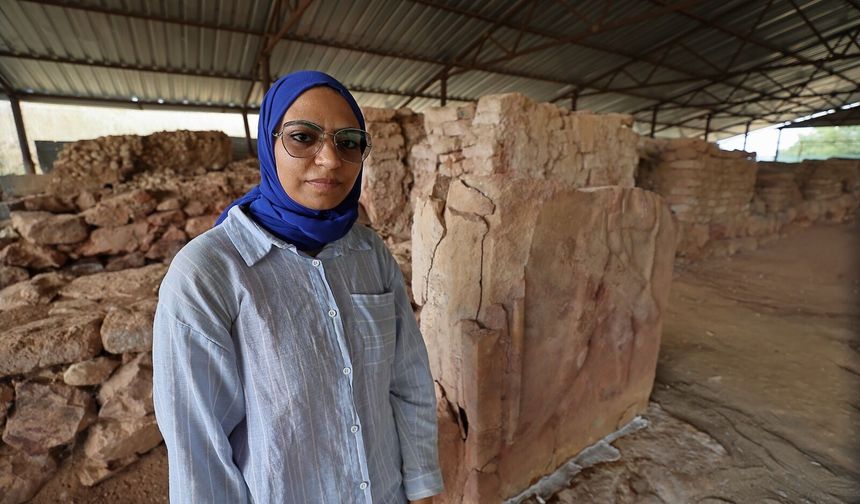Şapinuva’da tarihi eserleri  Mısırlı restoratör onarıyor