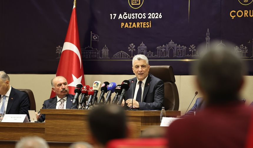 Çorum FK’ya tebrik: “Kalıcı ve başarılı olsun”