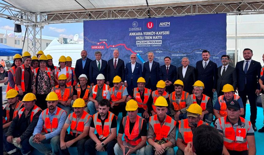 Çorum 2028'de hızlı trene kavuşuyor