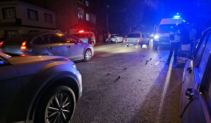 Çorum’da otomobil yayaya çarptı: 1 yaralı