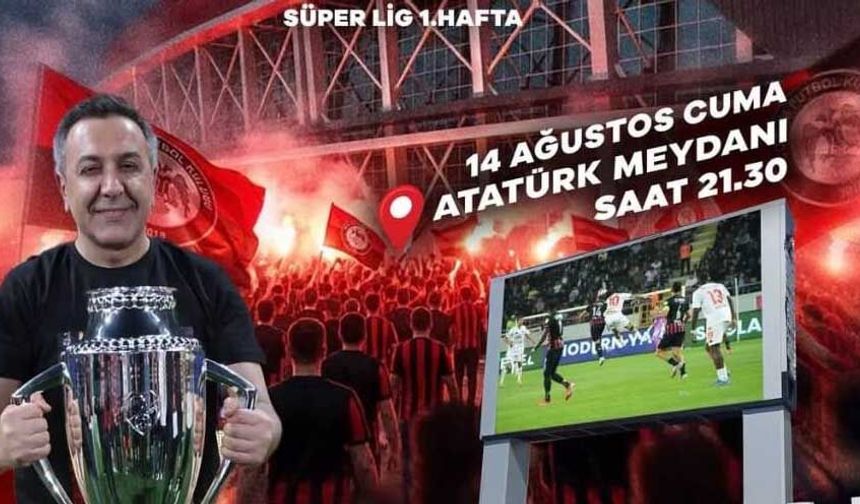 Sungurlu’ya dev ekran