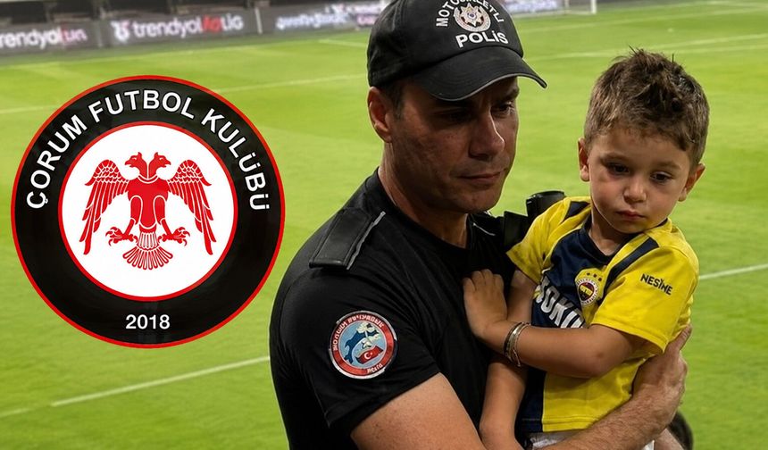 Minik Göktuğ’a Çorum FK sahip çıktı