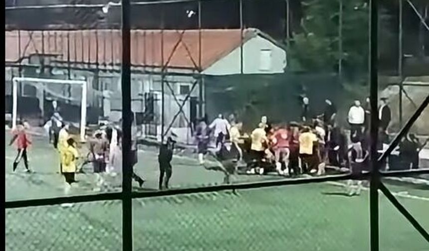 Köyler arası futbol maçında kavga: 2 futbolcu tutuklandı!